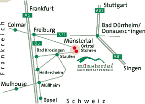 Münstertal region